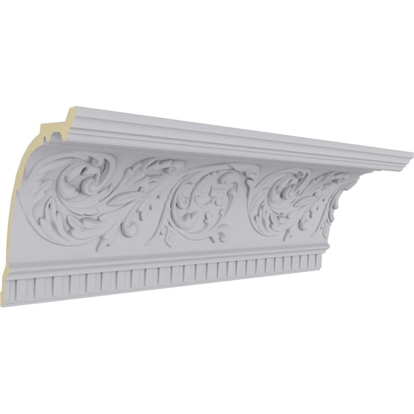 Ekena Millwork 8 5/8"H x 8 1/8"P x 11 3/4"F x 94 1/2"L, (13" Repeat), Harvest Cove Crown Moulding - MLD08X08X11HA