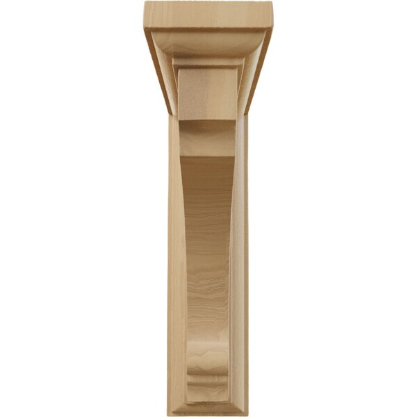 Ekena Millwork 2 1/2"W x 6"D x 8"H Medium Thompson Wood Bracket, Cherry - BKTW02X06X08TMCH