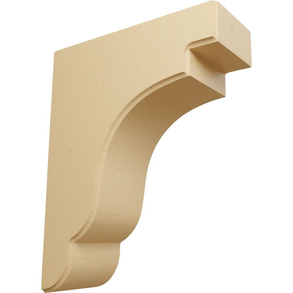 Ekena Millwork 3 1/2"W x 8 1/2"D x 11"H Bedford Bracket, Alder - BKTW04X09X11BEAL