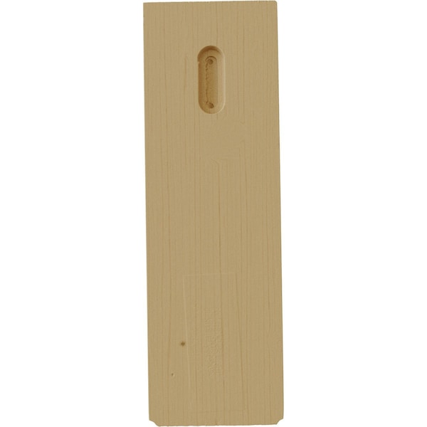 Ekena Millwork 3 1/2"W x 8 1/2"D x 11"H Bedford Bracket, Alder - BKTW04X09X11BEAL