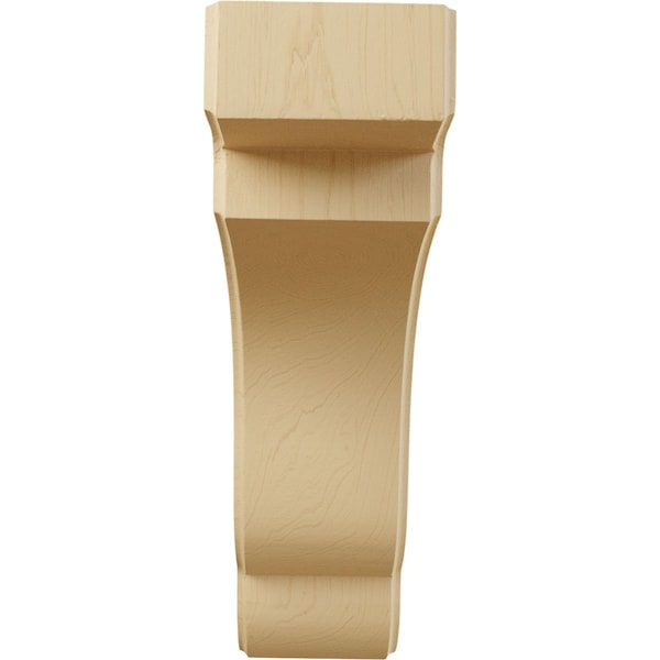 Ekena Millwork 3 1/2"W x 8 1/2"D x 11"H Bedford Bracket, Alder - BKTW04X09X11BEAL