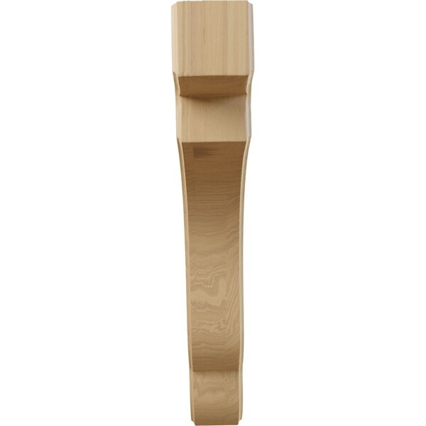 Ekena Millwork 1 3/4"W x 8 1/2"D x 11"H Bedford Wood Bracket, Cherry - BKTW02X09X11BECH