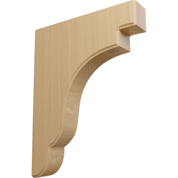 Ekena Millwork 1 3/4"W x 8 1/2"D x 11"H Bedford Wood Bracket, Cherry - BKTW02X09X11BECH