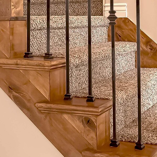 Nuvo Iron in Interior Baluster Railing Decorative Shoes, 12PK - SQISS-12IP