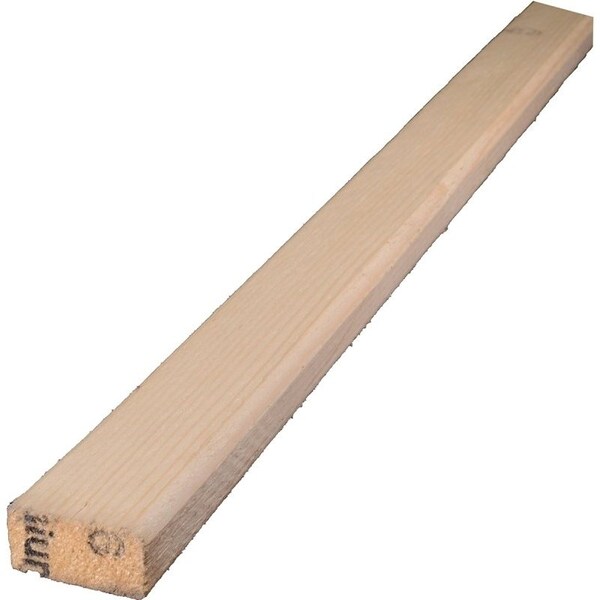 Alexandria Moulding Furring Strip, 8 ft L Nominal, 2 in W Nominal, 1 in Thick Nominal - 001X2-WS096C1