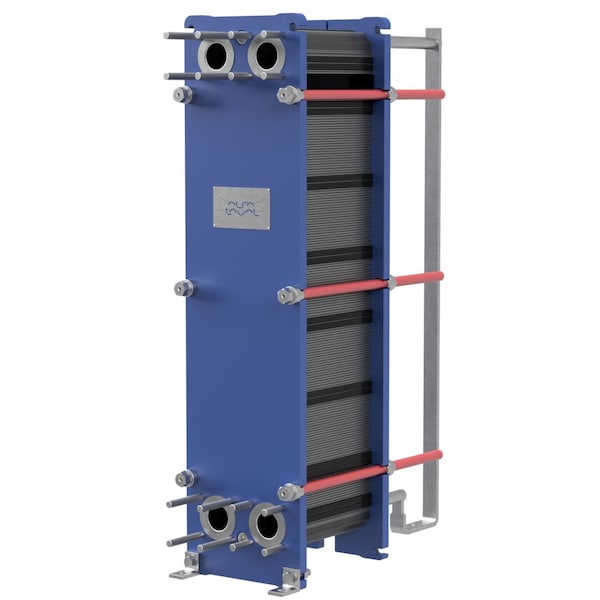 Fast Track By Alfa Laval Gasketed Plate Heat Exchanger, 50 Plates, 1750 kBtu - TL6-BFG-50M