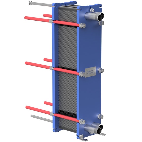 Fast Track By Alfa Laval Gasketed Plate Heat Exchanger, 30 Plates, 200 kBtu - TL3-PFG-30M