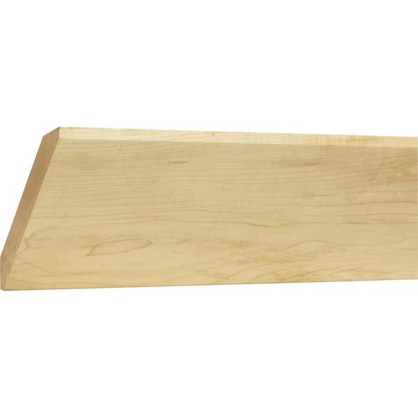 Hardware Resources Hard Maple, 96" L, 5" H, Unfinished - SHA-5-HMP