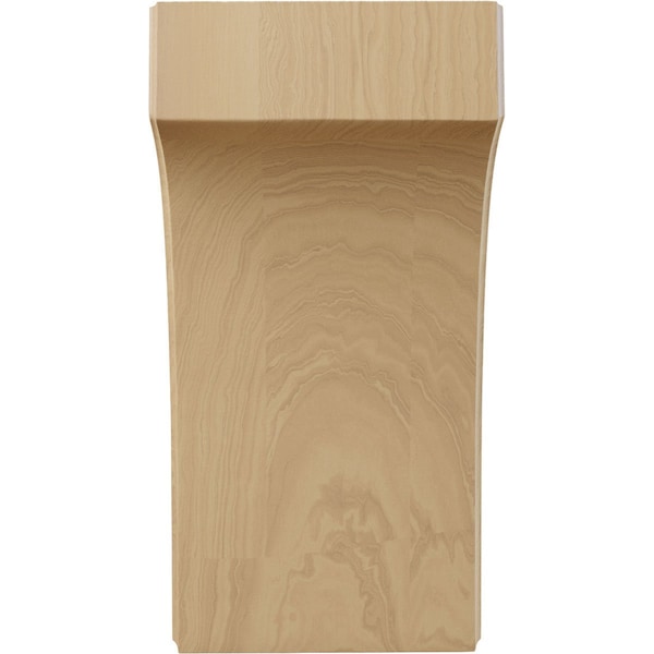 Ekena Millwork 5 1/4"W x 4"D x 10"H Clarksville Bracket, Cherry - BKTW05X04X10CVCH
