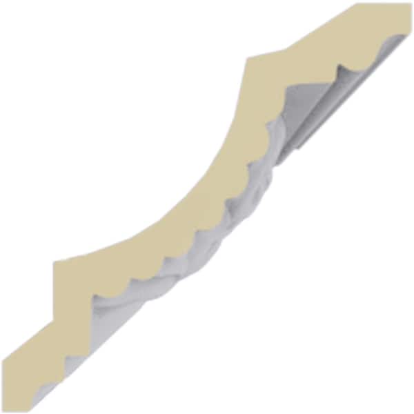 Ekena Millwork 4 1/4"H x 4 1/4"P x 6"F x 94 1/2"L, (7 7/8" Repeat), Winston Crown Moulding - MLD04X04X06WN