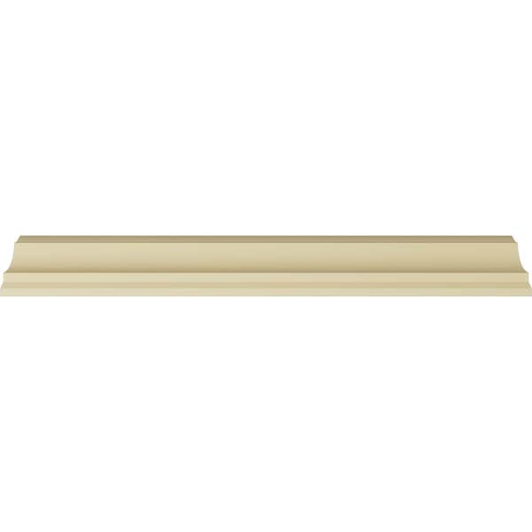 Ekena Millwork 4 1/4"H x 4 1/4"P x 6"F x 94 1/2"L, (7 7/8" Repeat), Winston Crown Moulding - MLD04X04X06WN