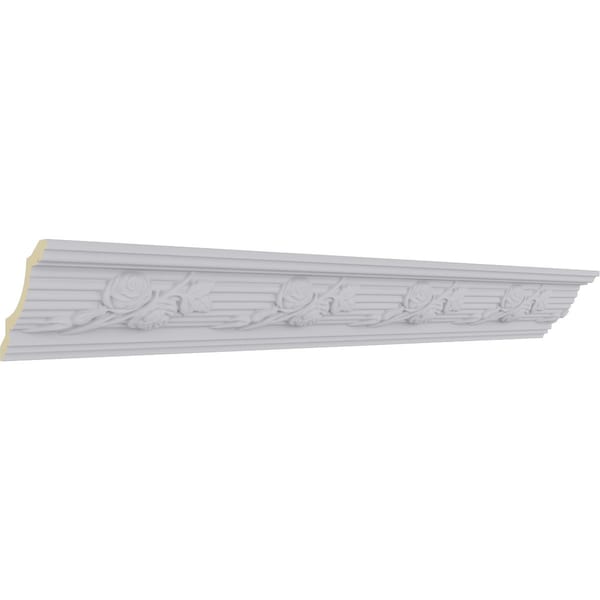 Ekena Millwork 4 1/4"H x 4 1/4"P x 6"F x 94 1/2"L, (7 7/8" Repeat), Winston Crown Moulding - MLD04X04X06WN