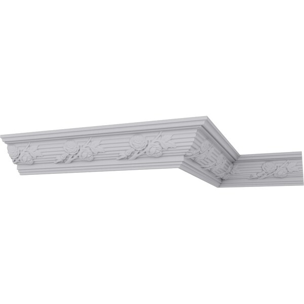 Ekena Millwork 4 1/4"H x 4 1/4"P x 6"F x 94 1/2"L, (7 7/8" Repeat), Winston Crown Moulding - MLD04X04X06WN