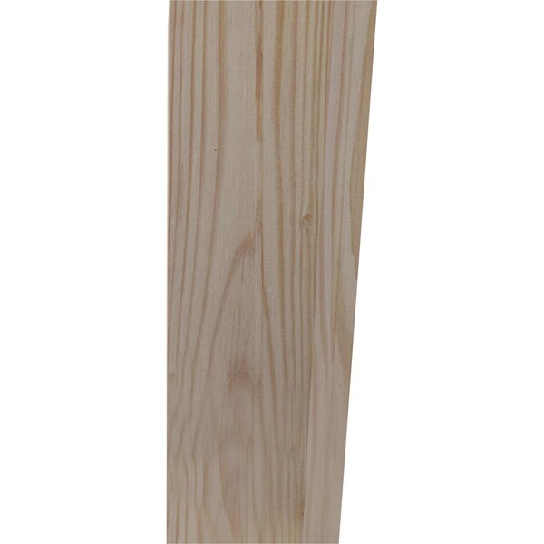 Ekena Millwork 3 1/2"W x 10"D x 10"H Traditional Smooth Knee Brace, Douglas Fir - BRC04X10X10TRA00SDF