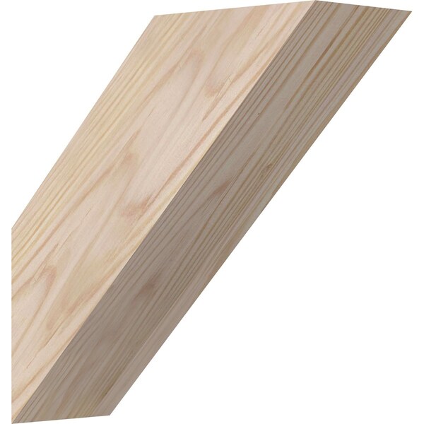 Ekena Millwork 3 1/2"W x 10"D x 10"H Traditional Smooth Knee Brace, Douglas Fir - BRC04X10X10TRA00SDF