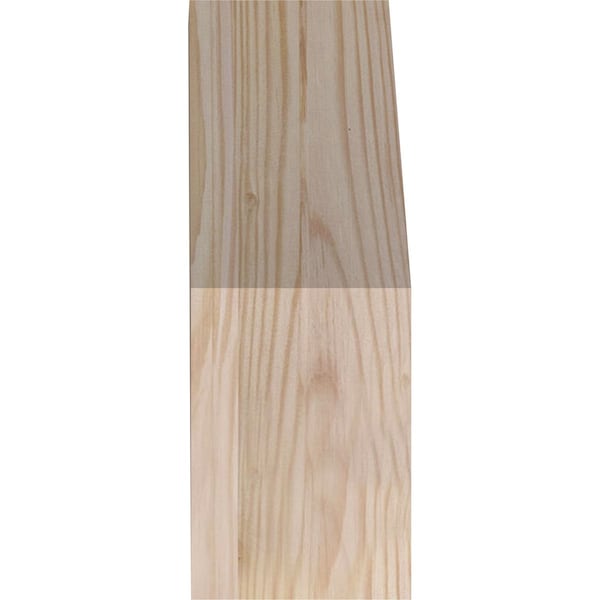 Ekena Millwork 3 1/2"W x 10"D x 10"H Traditional Smooth Knee Brace, Douglas Fir - BRC04X10X10TRA00SDF