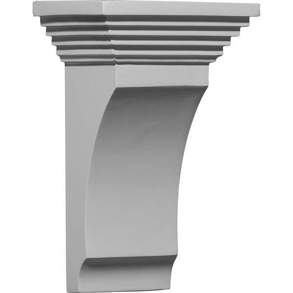 Ekena Millwork 5 1/2"W x 4 1/2"D x 9"H Adonis Corbel - COR05X04X09AD