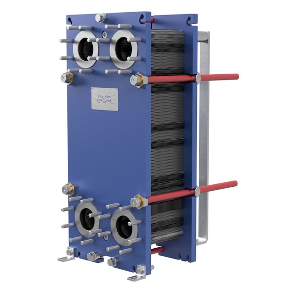 Fast Track By Alfa Laval Gasketed Plate Heat Exchanger, 90 Plates, 2300 kBtu - T10-BFG-90M