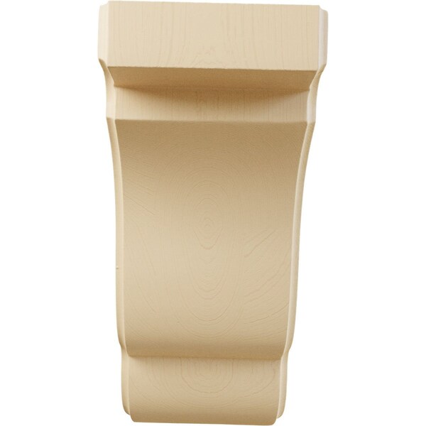 Ekena Millwork 3 1/2"W x 5"D x 7 1/2"H Bedford Bracket, Maple - BKTW04X05X08BEMA