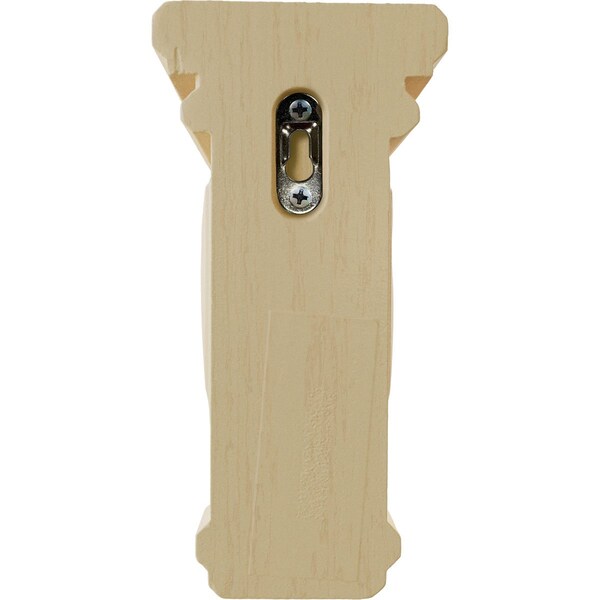 Ekena Millwork 4"W x 4 3/4"D x 8"H Small Woodruff Wood Corbel, Maple - CORW04X04X08WFMA
