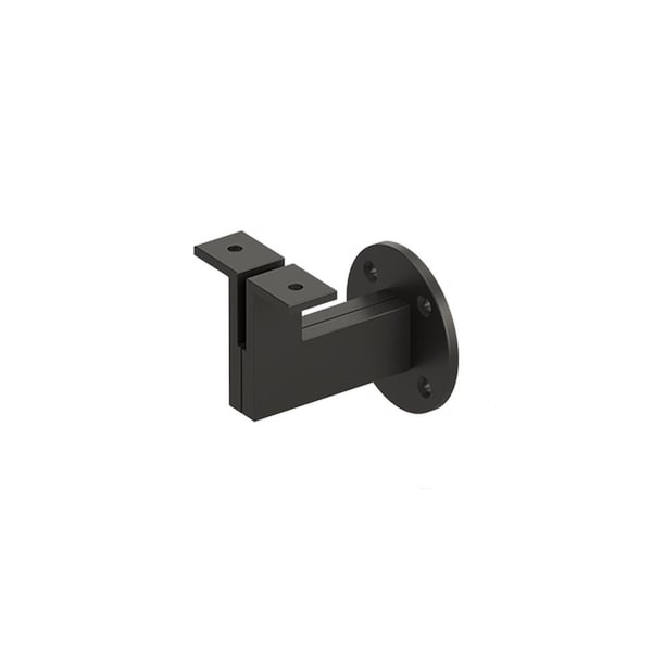 Deltana Heavy Duty Modern Handrail Bracket with 3-1/4 Projection Oil Rubbed Bronze Finish - HRBM325U10B