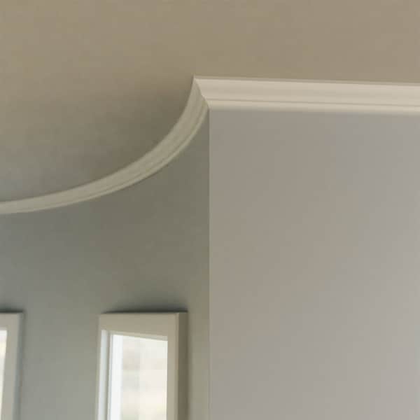 Ekena Millwork WM47-2 - 5 1/4"F x 11/16"T x 144"L Crown Flexible Moulding - MLDFWM47-2X144
