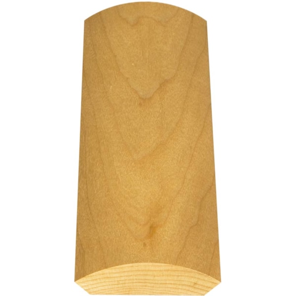 Osborne Wood Products 96 x 2 1/2 x 3/4 Smooth Cabinet Corner Molding in Hard Maple - 6986.96HM