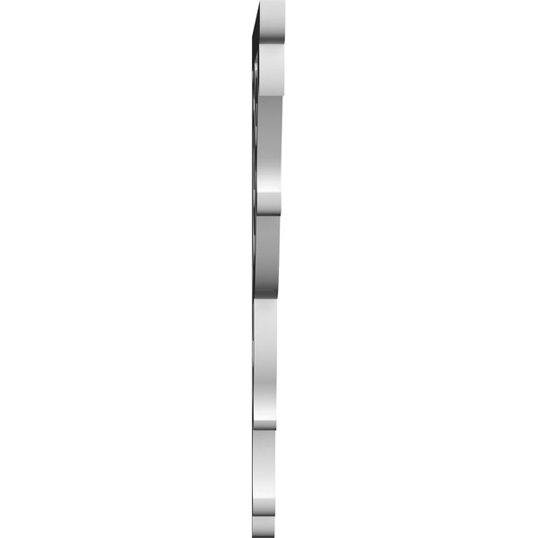 Ekena Millwork Athens Architectural Grade PVC Bracket, 5/8"W X 8"D X 14"H - BKTP01X08X14AT