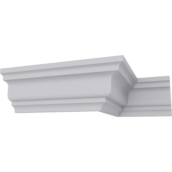 Ekena Millwork 4"H x 3"P x 5"F x 94 1/2"L Nexus Traditional Crown Moulding - MLD04X03X05NE