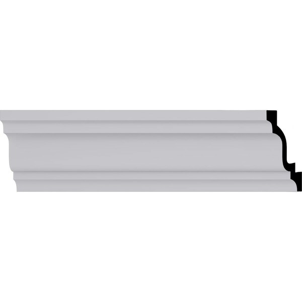 Ekena Millwork 4"H x 3"P x 5"F x 94 1/2"L Nexus Traditional Crown Moulding - MLD04X03X05NE