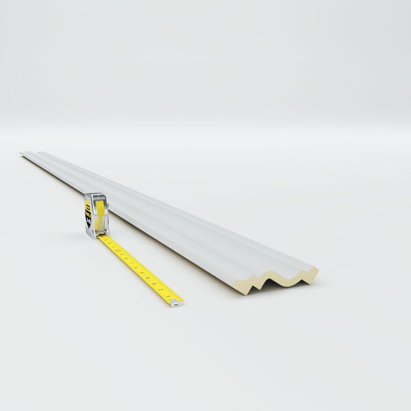 Ekena Millwork 4"H x 3"P x 5"F x 94 1/2"L Nexus Traditional Crown Moulding - MLD04X03X05NE