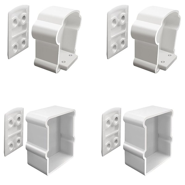 Xpanse Xpanse Premier 73012494 Rail Bracket, Vinyl, White, For Series Railings - 73012494