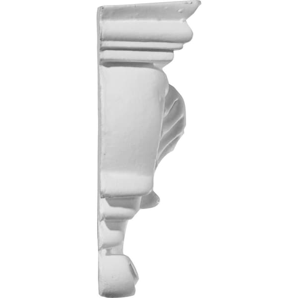 Ekena Millwork 2 5/8"W x 1 3/8"D x 3 5/8"H Odessa Corbel - COR02X01X03OD