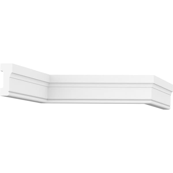 Ekena Millwork 3 1/4"H x 1 1/4"P x 96"L Williamsburg Casing Moulding, PVC - CAS03X01X96WISWPV
