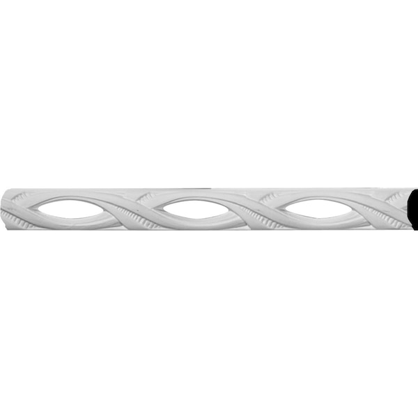 Ekena Millwork 1"H x 1/2"P x 94 1/2"L Medway Pierced Moulding - PIR01X00ME