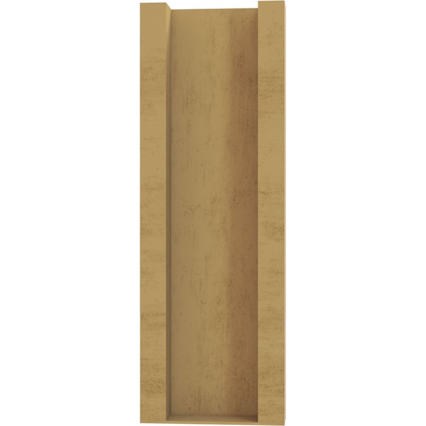 Ekena Millwork 5 1/2-in W x 16-in D x 16-in H Funston Block Rough Cedar Woodgrain TimberThane Outlooker, Primed Tan - OUTUR055X16X16FST44RCPR