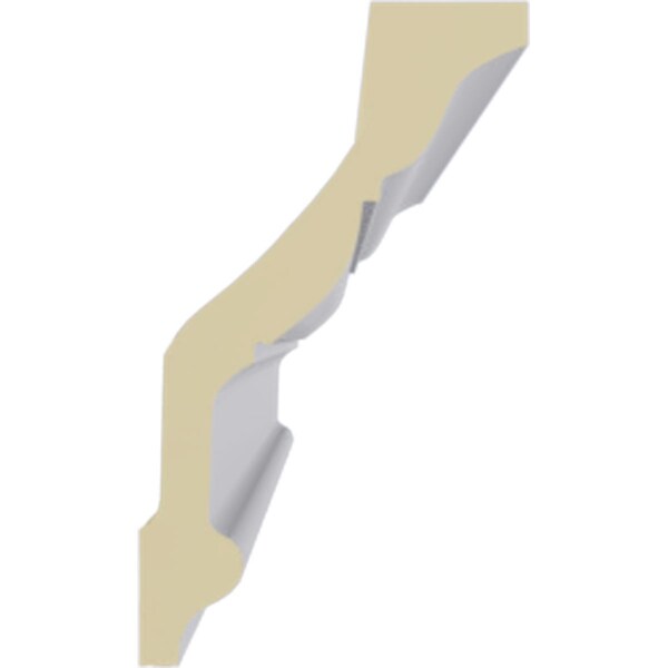 Ekena Millwork 5 1/8"H x 3"P x 5 7/8"F x 94 1/2"L Egg & Dart Crown Moulding - MLD05X03X06EG