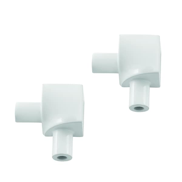 M-D Building Products Aluminum, Bright White, 4.56 in L, 4.31 in W - 32037