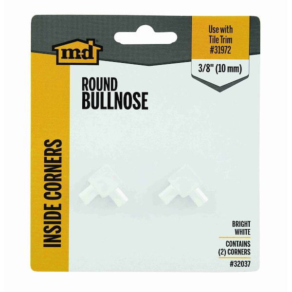 M-D Building Products Aluminum, Bright White, 4.56 in L, 4.31 in W - 32037