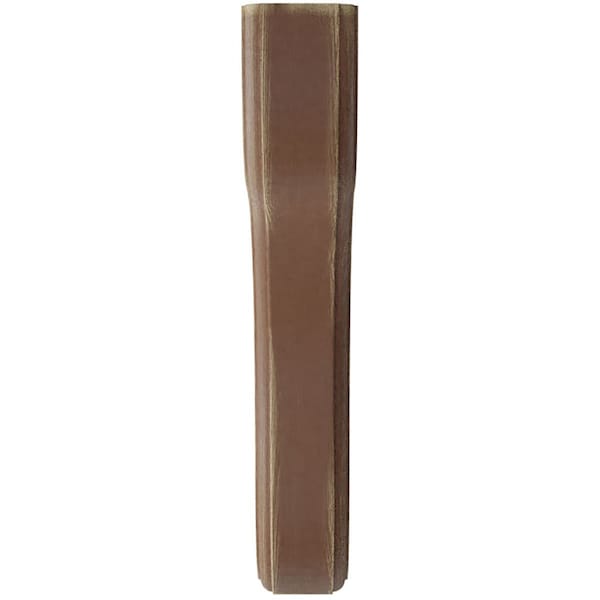 Ekena Millwork 1 3/4"W x 10 1/2"D x 10 1/2"H Eaton Wood Vintage Decor Bracket, Weathered Brown - BKTWD02X11X11EABR