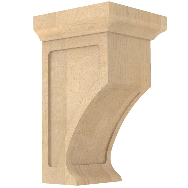 Designs Of Distinction Petite Plain Shaker Corbel - Alder - 01606005AL1