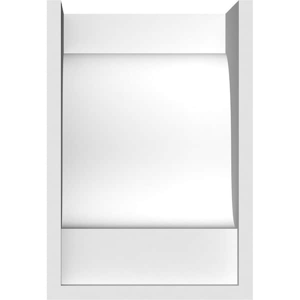 Ekena Millwork Standard Newport Architectural Grade PVC Corbel, 5"W x 4"D x 8"H - CORP05X04X08NEW