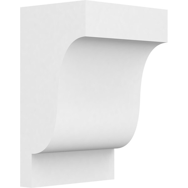 Ekena Millwork Standard Newport Architectural Grade PVC Corbel, 5"W x 4"D x 8"H - CORP05X04X08NEW