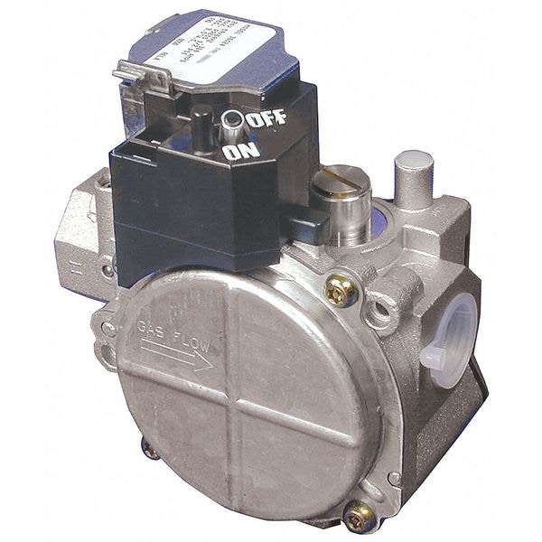 White-Rodgers Gas Valve, NG/LP, Hot Surface, 24 V, Fast Opening, -40 Degrees  to 175 Degrees F, 1/2 in Inlet Size - 36G22-254