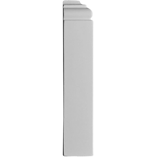 Ekena Millwork 7 3/8"W x 10 1/4"H x 1 7/8"P Traditional Plinth Block - PB07X10X01TR