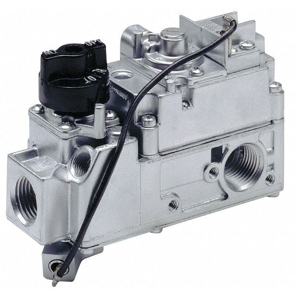Robertshaw Gas Valve, NG/LP, 750 mV, 3.5 in wc, Standard Opening, 0.2 A - 710-502
