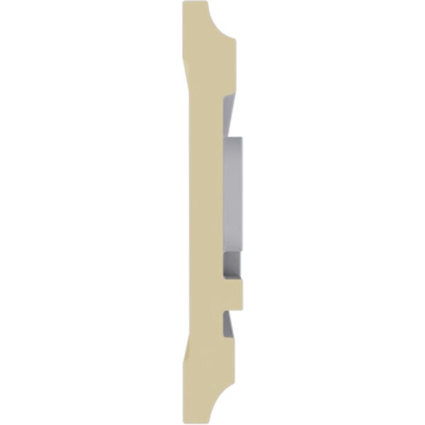 Ekena Millwork 3 1/2"H x 1/2"P x 94 1/2"L Eris Original Key Panel Moulding - MLD03X00ER