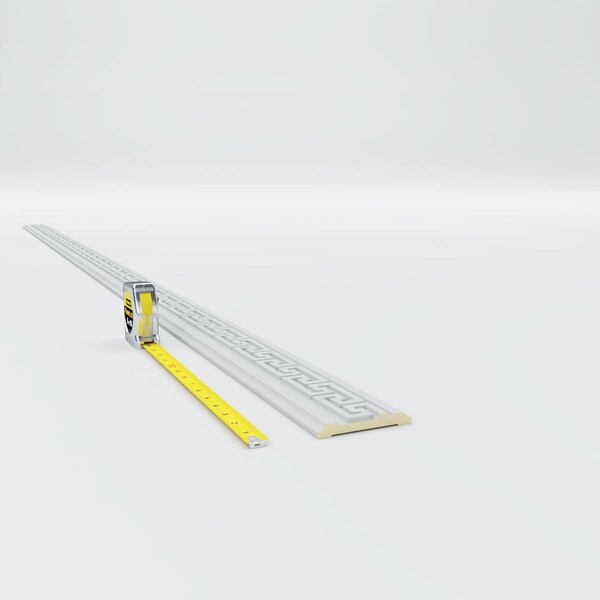 Ekena Millwork 3 1/2"H x 1/2"P x 94 1/2"L Eris Original Key Panel Moulding - MLD03X00ER