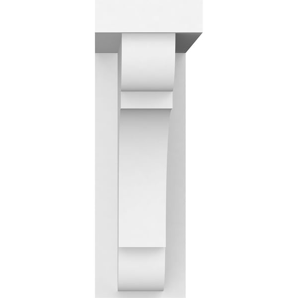 Ekena Millwork Standard Bryant Architectural Grade PVC Bracket, 2"W x 6"D x 6"H - BKTP02X06X06BRY