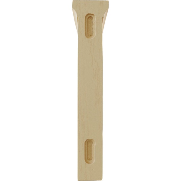 Ekena Millwork 2 1/2"W x 8"D x 12"H Extra Large Gomez Wood Bracket, Maple - BKTW02X08X12GOMA